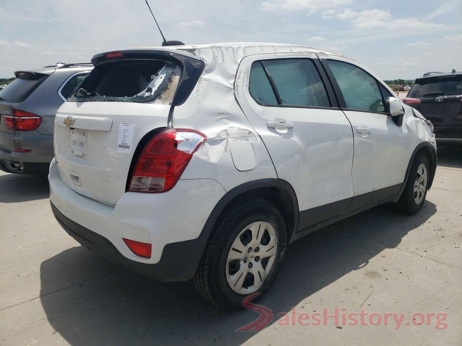 3GNCJKSB2HL132459 2017 CHEVROLET TRAX