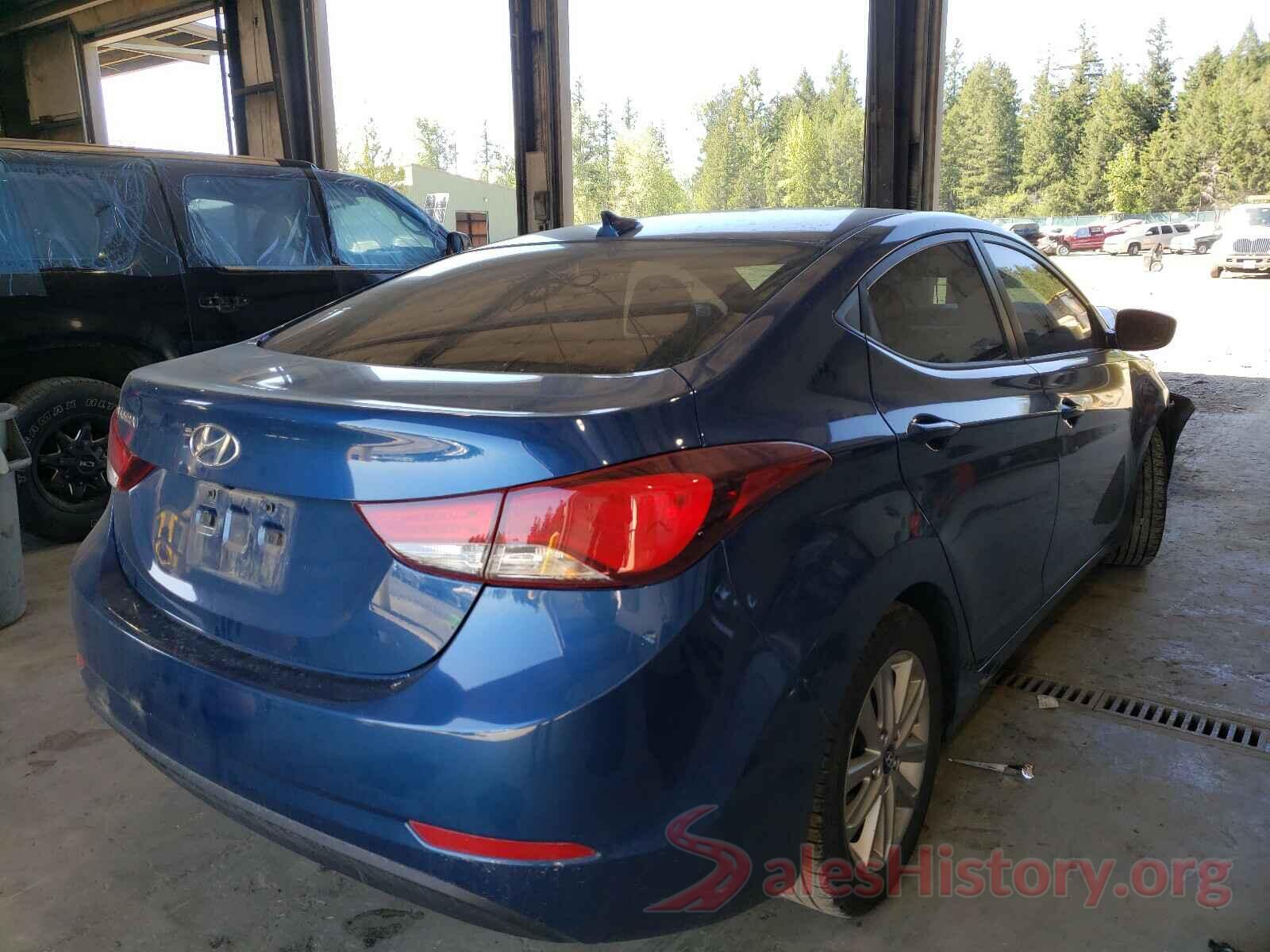 KMHDH4AE5GU518616 2016 HYUNDAI ELANTRA