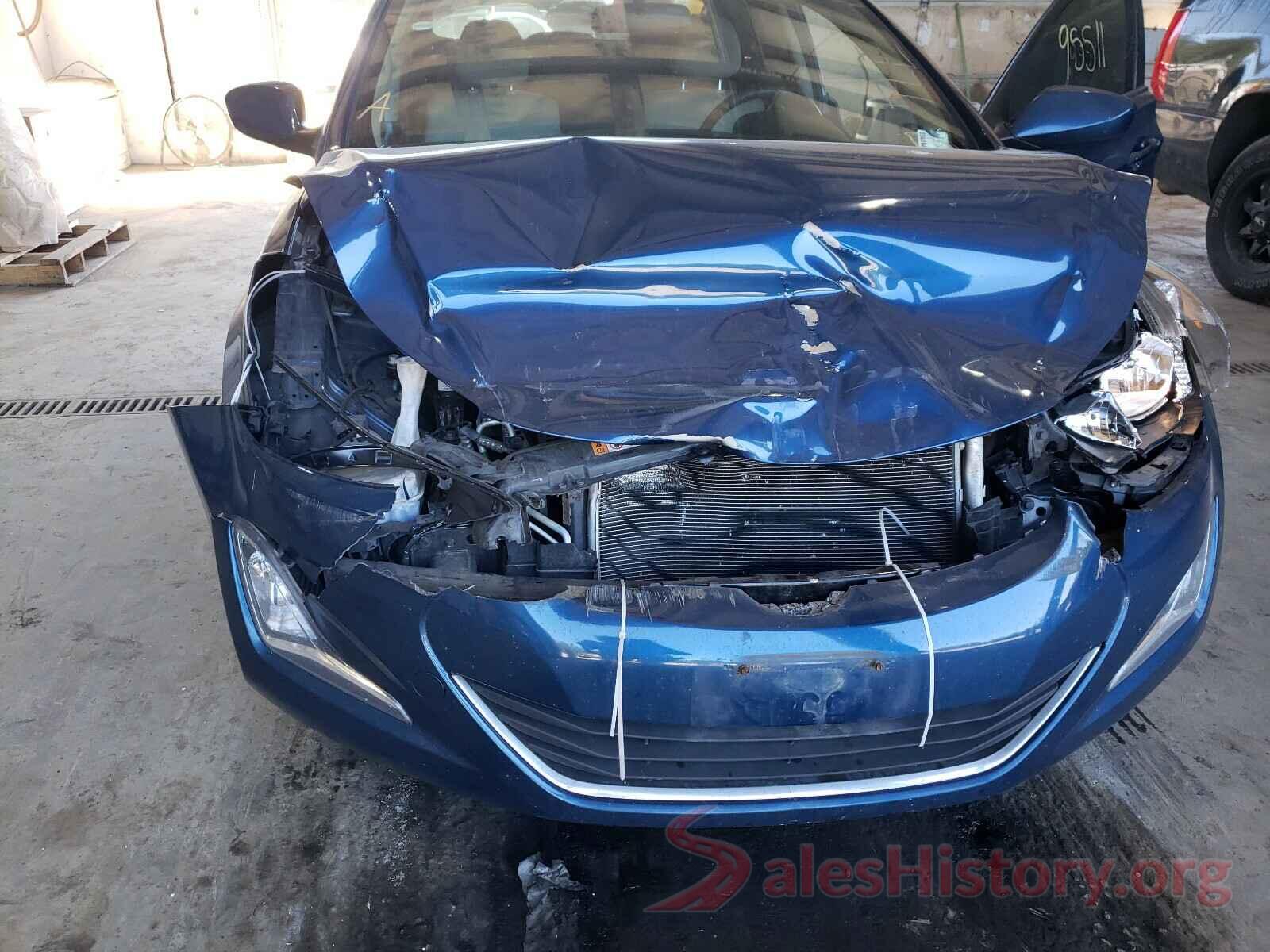 KMHDH4AE5GU518616 2016 HYUNDAI ELANTRA