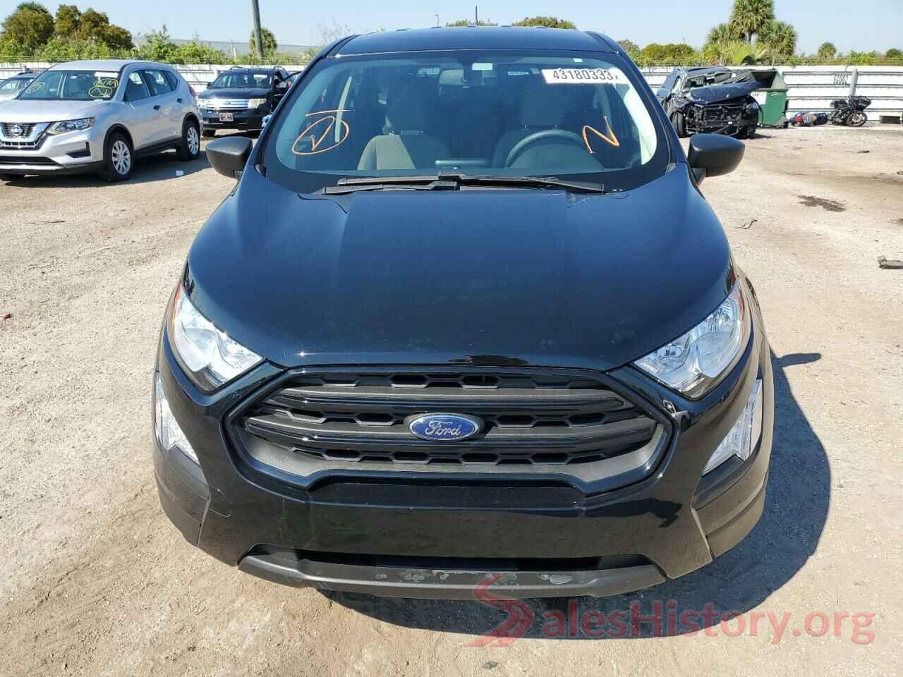 MAJ3S2FE9LC378543 2020 FORD ECOSPORT