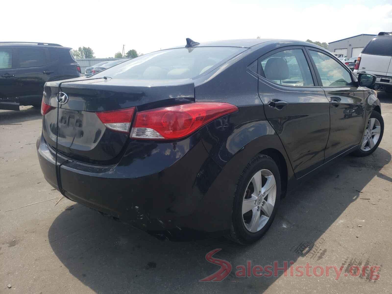 5NPDH4AE1BH008710 2011 HYUNDAI ELANTRA