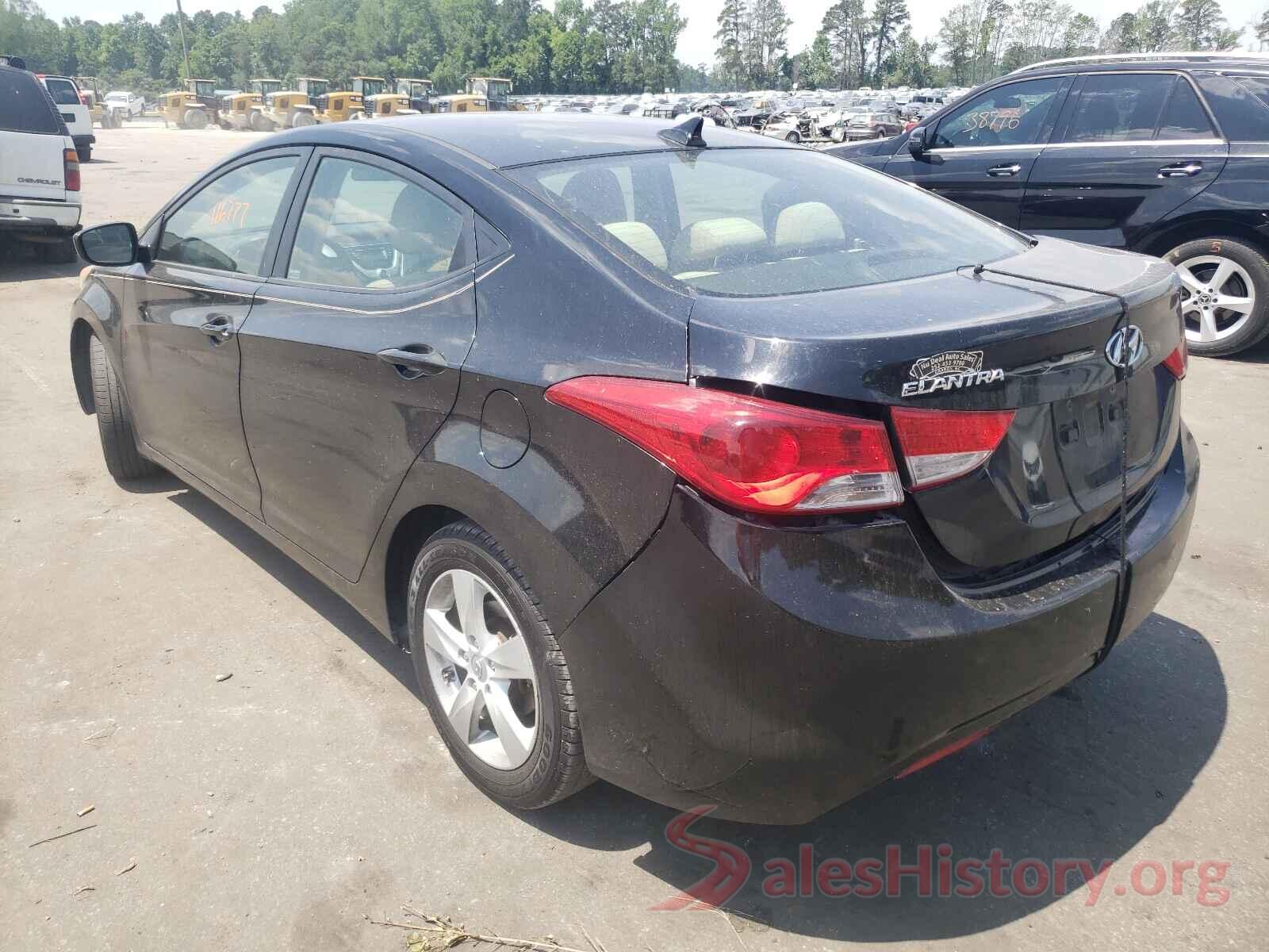 5NPDH4AE1BH008710 2011 HYUNDAI ELANTRA