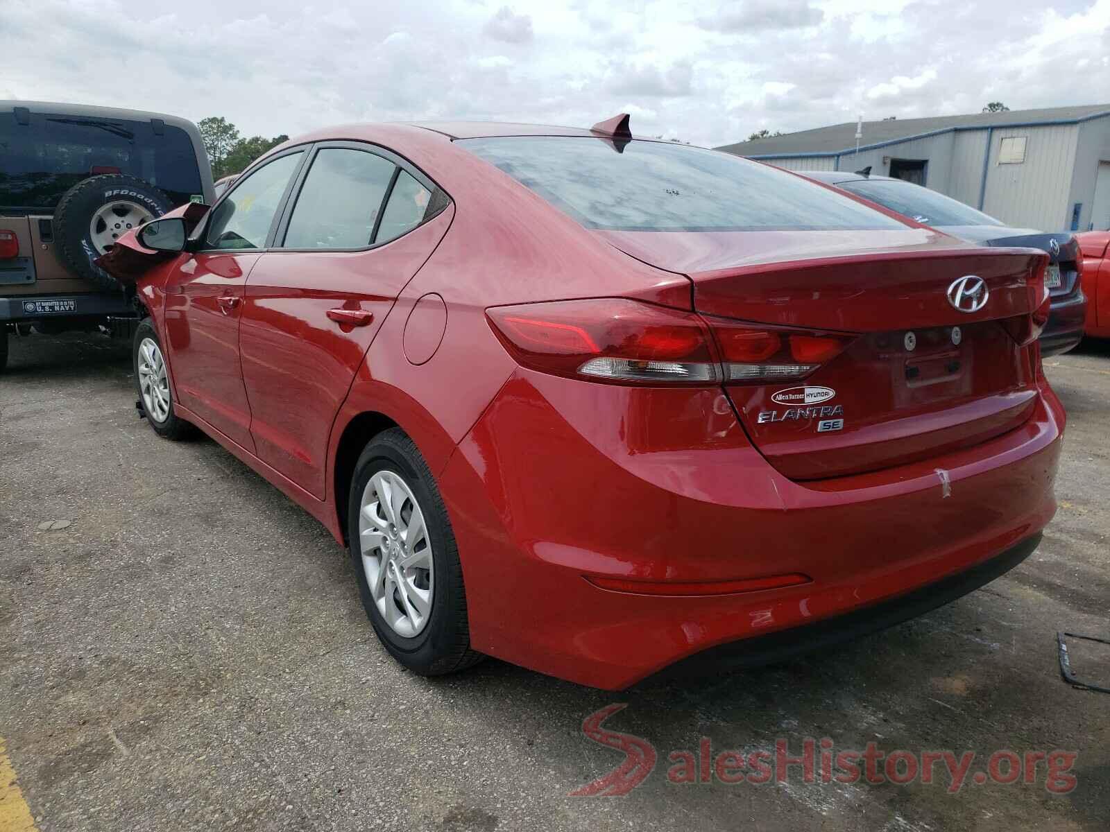 KMHD74LF9HU061884 2017 HYUNDAI ELANTRA