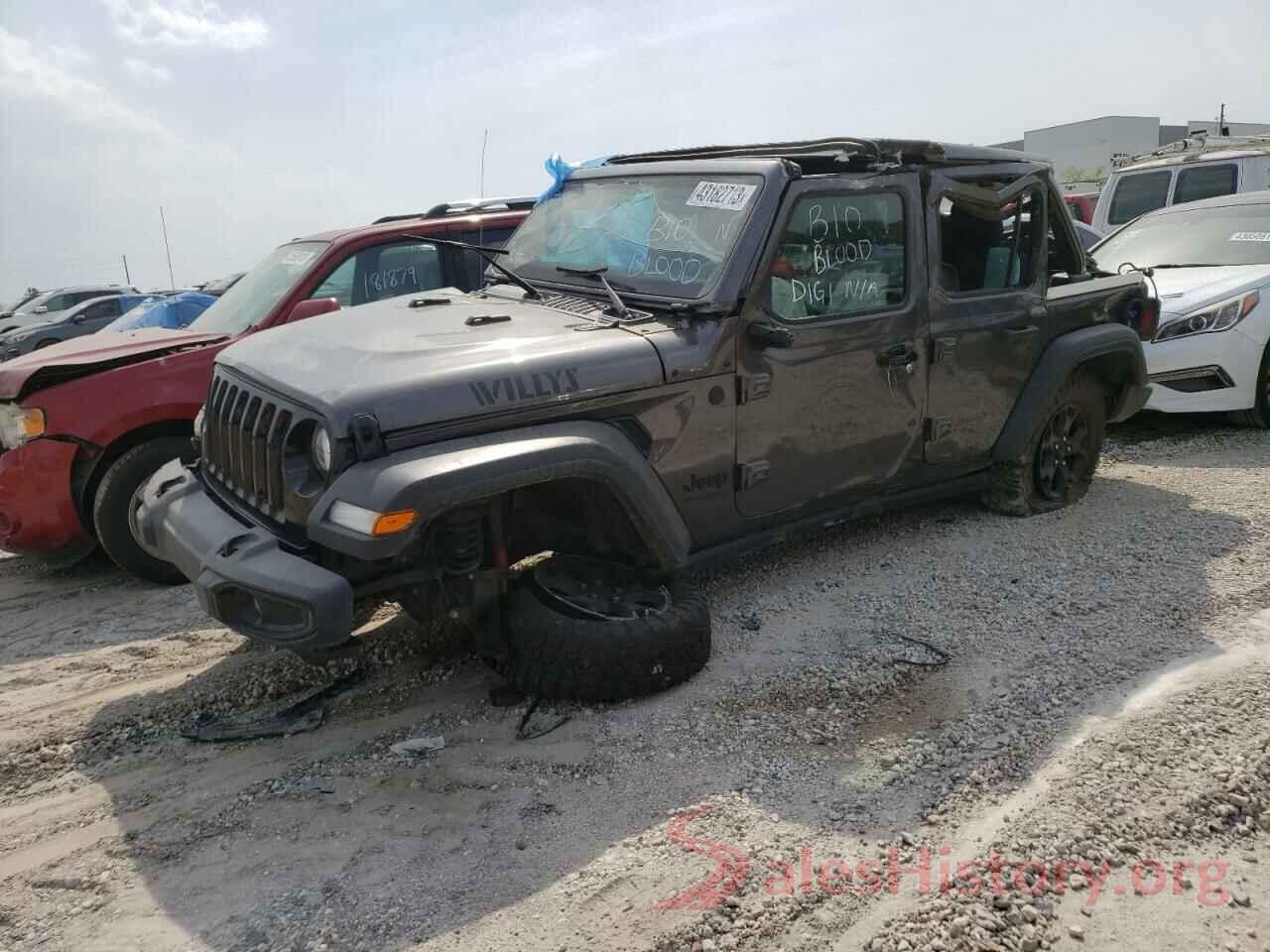 1C4HJXDM6NW187867 2022 JEEP WRANGLER