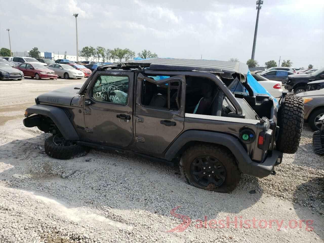 1C4HJXDM6NW187867 2022 JEEP WRANGLER