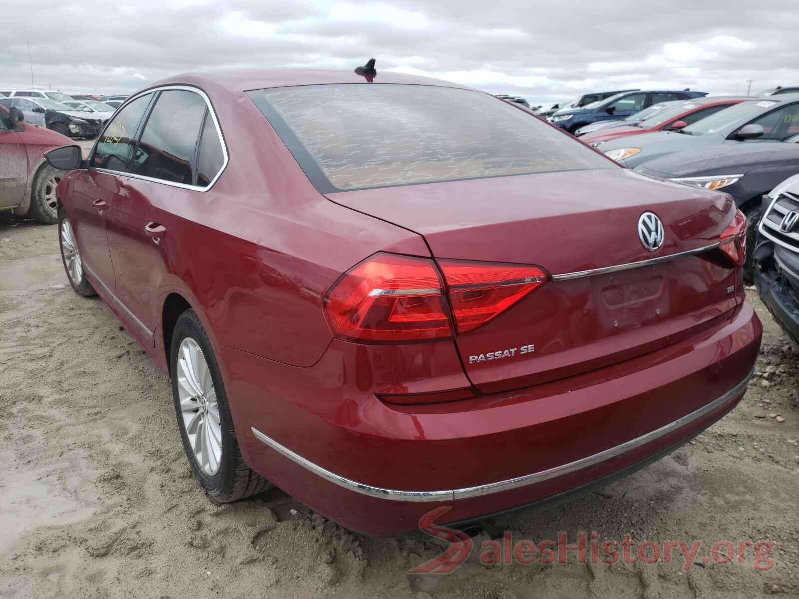 1VWBS7A35GC006984 2016 VOLKSWAGEN PASSAT