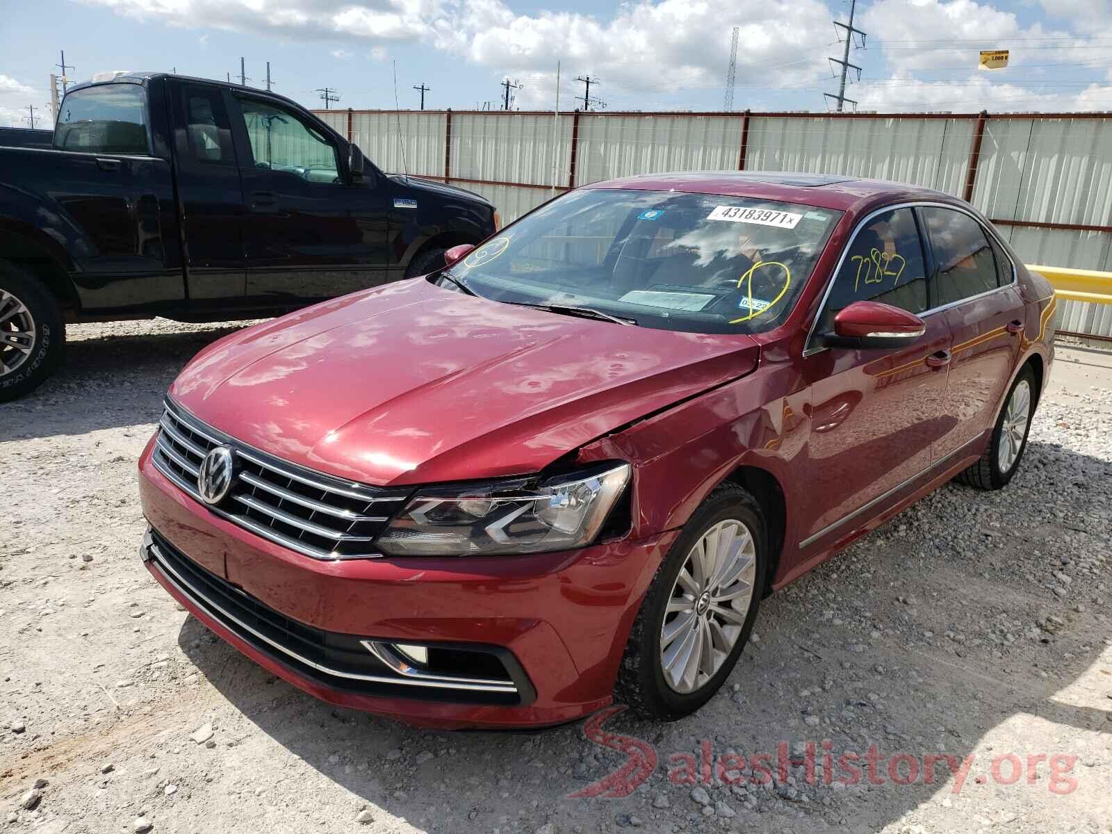 1VWBS7A35GC006984 2016 VOLKSWAGEN PASSAT