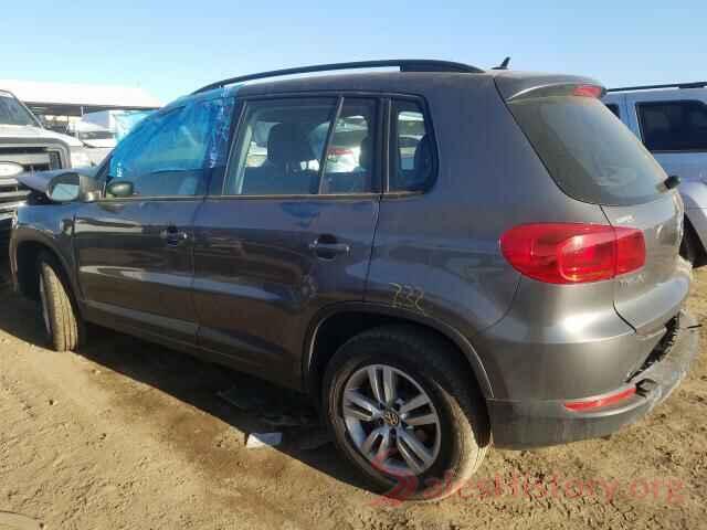 WVGBV7AX9GW509201 2016 VOLKSWAGEN TIGUAN