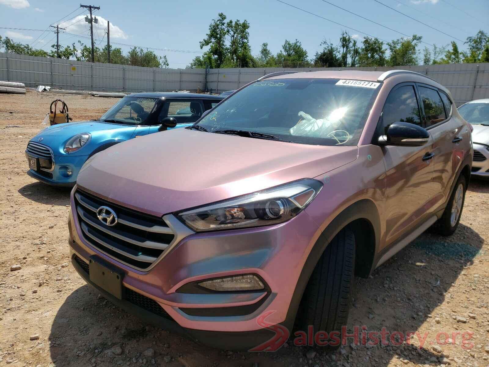 KM8J3CA47HU438030 2017 HYUNDAI TUCSON