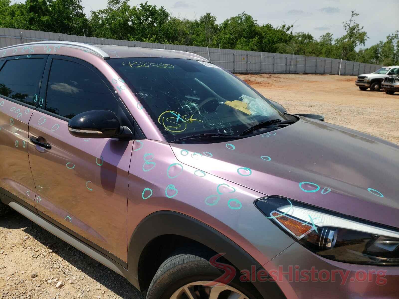 KM8J3CA47HU438030 2017 HYUNDAI TUCSON