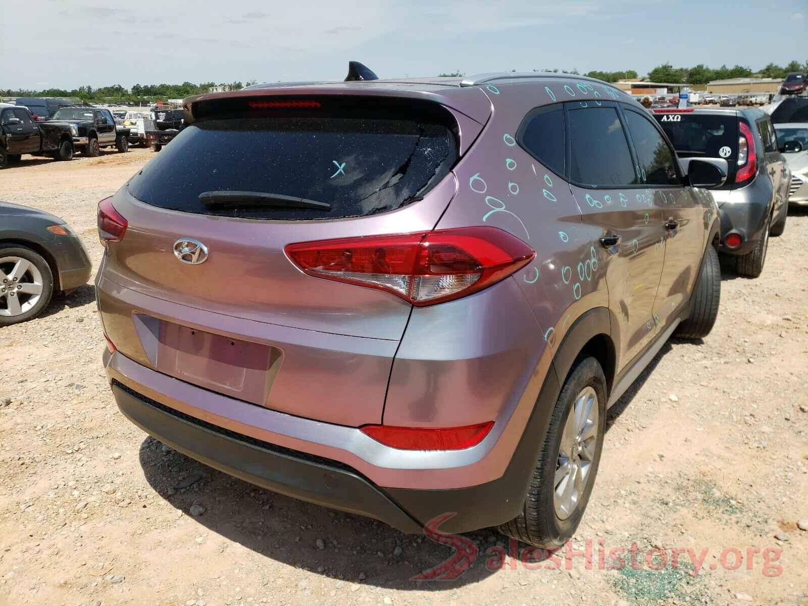 KM8J3CA47HU438030 2017 HYUNDAI TUCSON