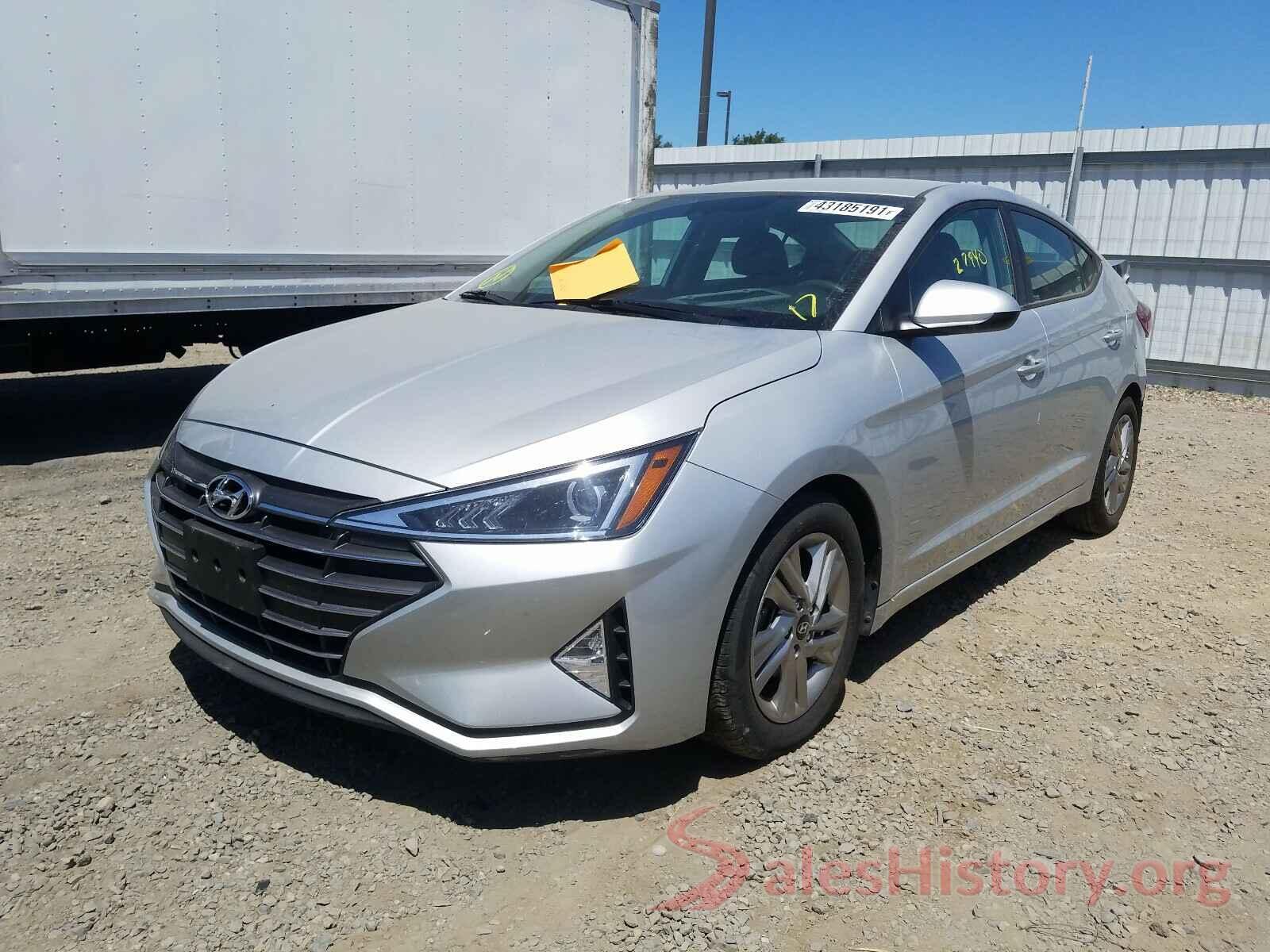 5NPD84LF7KH435606 2019 HYUNDAI ELANTRA