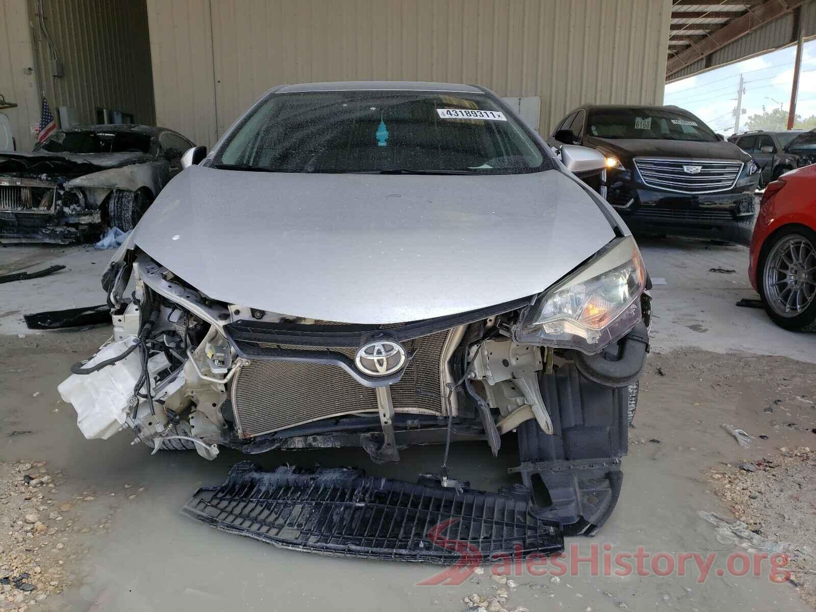 5YFBURHE1GP433389 2016 TOYOTA COROLLA