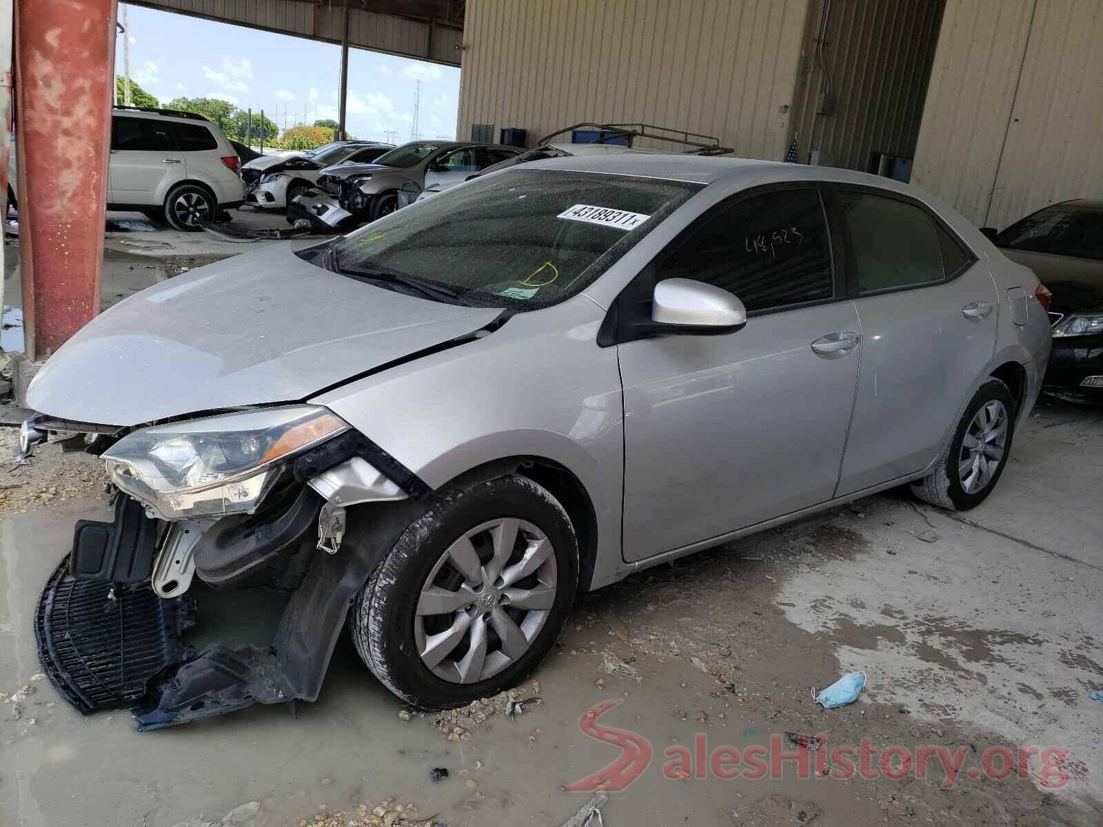 5YFBURHE1GP433389 2016 TOYOTA COROLLA