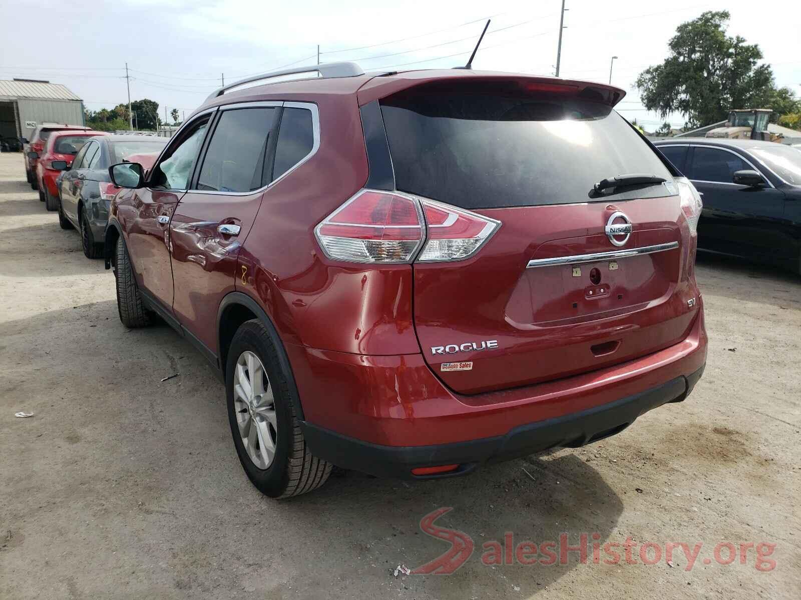 5N1AT2MN0GC922821 2016 NISSAN ROGUE