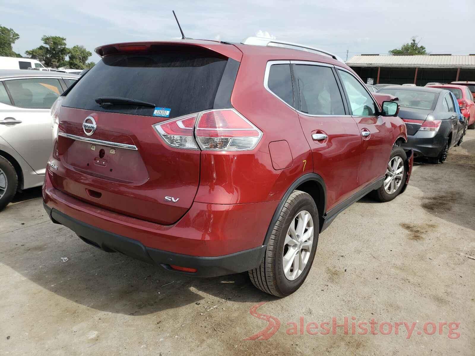 5N1AT2MN0GC922821 2016 NISSAN ROGUE