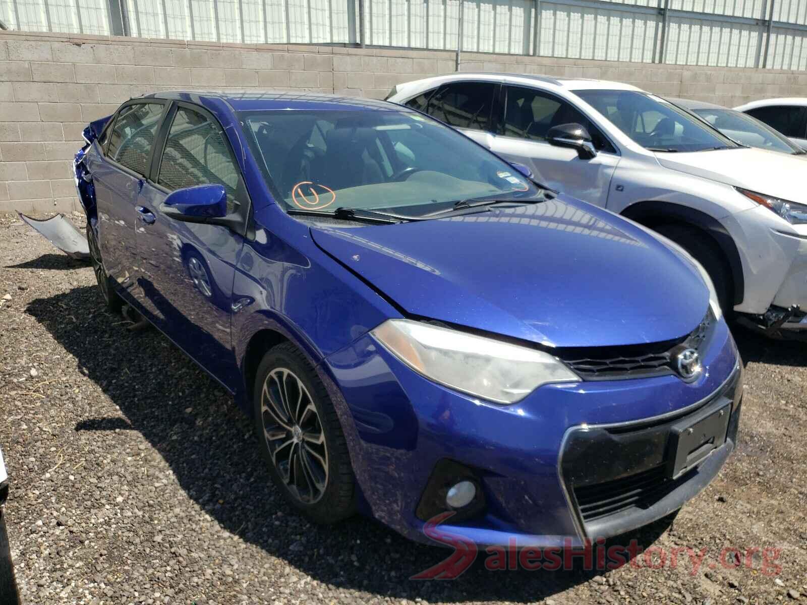 5YFBURHE3GP473697 2016 TOYOTA COROLLA