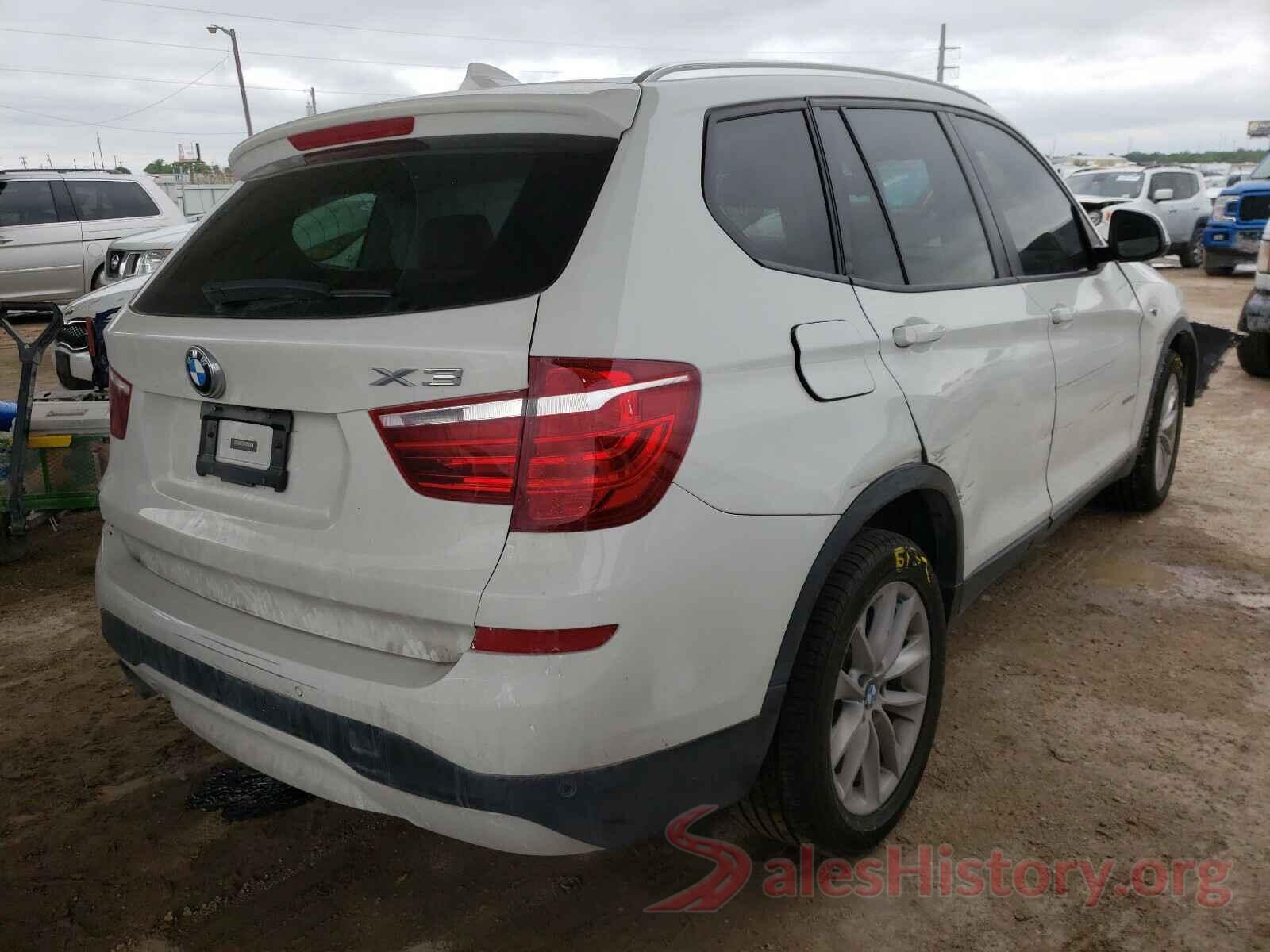 5UXWZ7C56G0T43467 2016 BMW X3