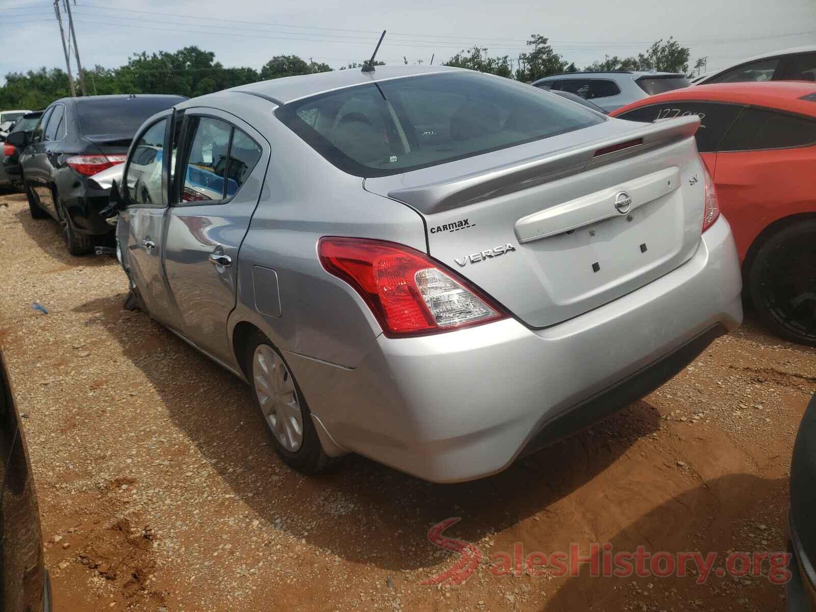 3N1CN7AP7KL857654 2019 NISSAN VERSA