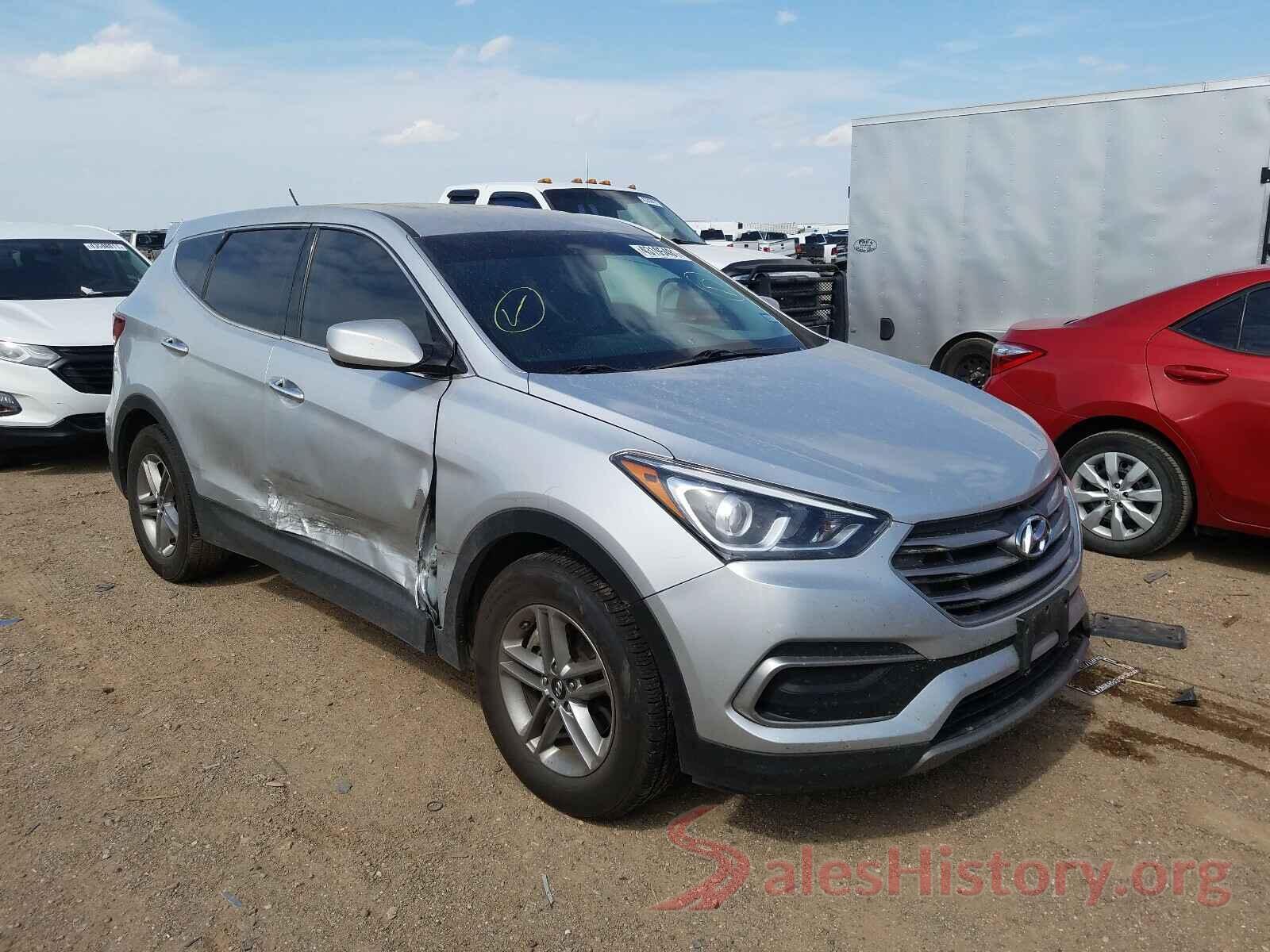 5XYZT3LB6JG530711 2018 HYUNDAI SANTA FE