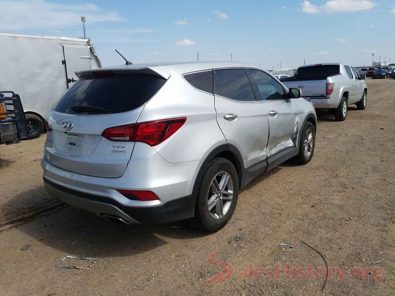 5XYZT3LB6JG530711 2018 HYUNDAI SANTA FE