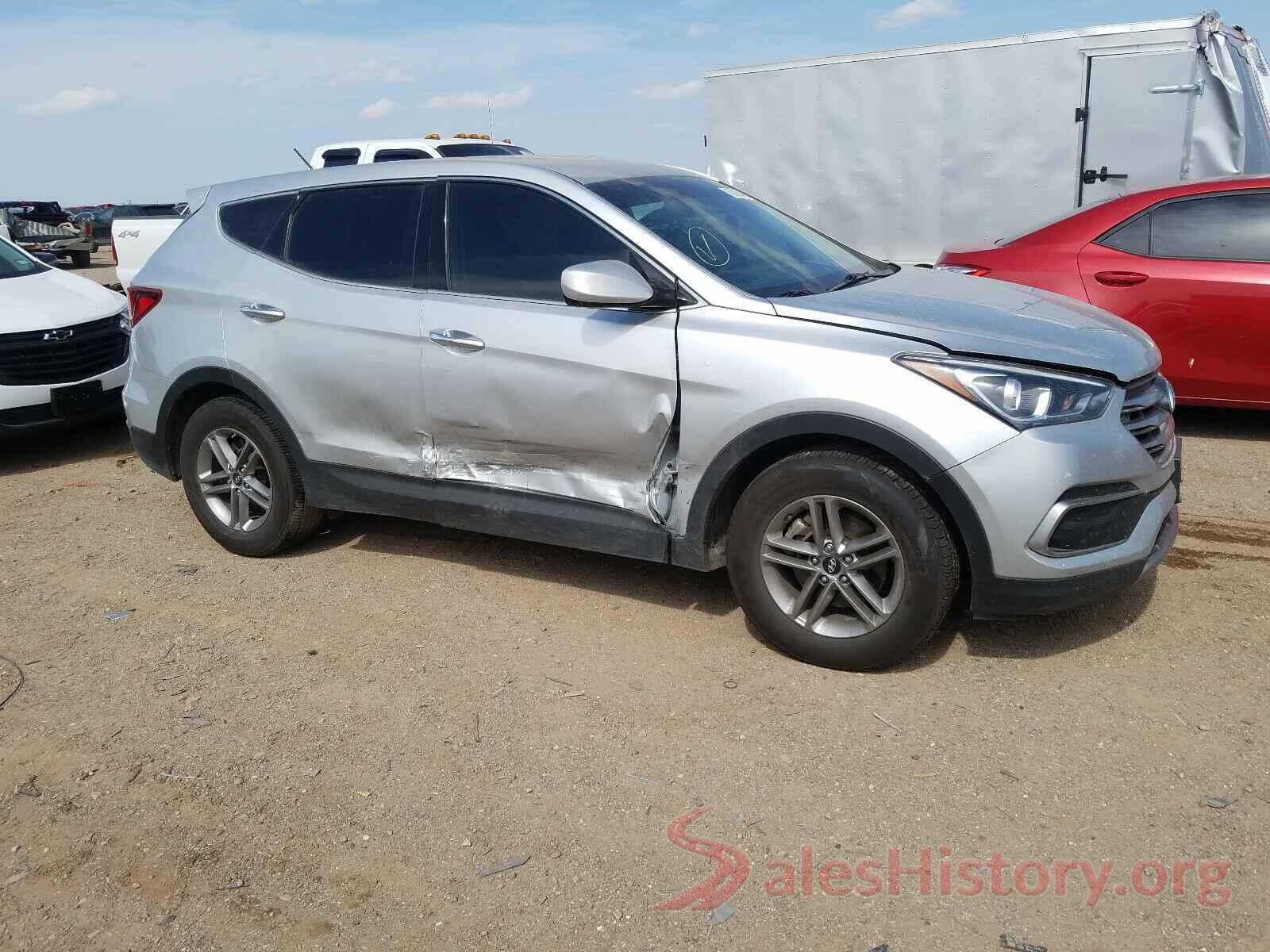 5XYZT3LB6JG530711 2018 HYUNDAI SANTA FE