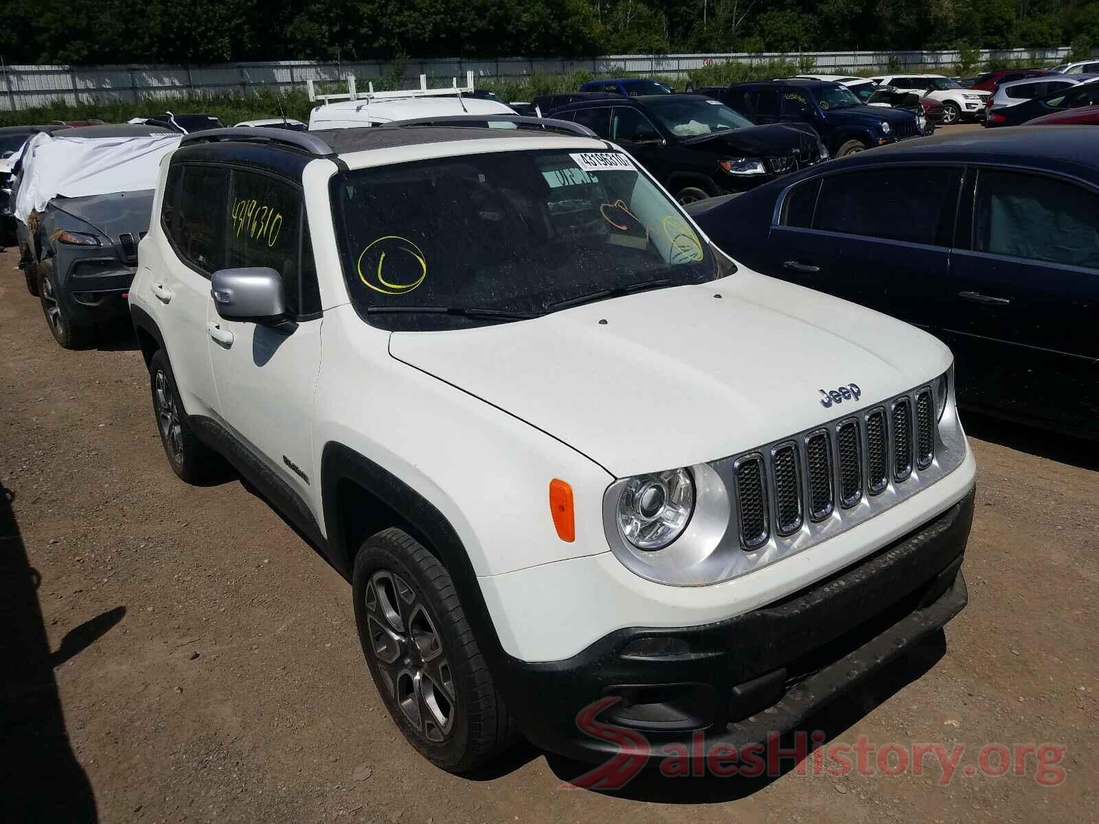 ZACCJBDBXHPF47591 2017 JEEP RENEGADE