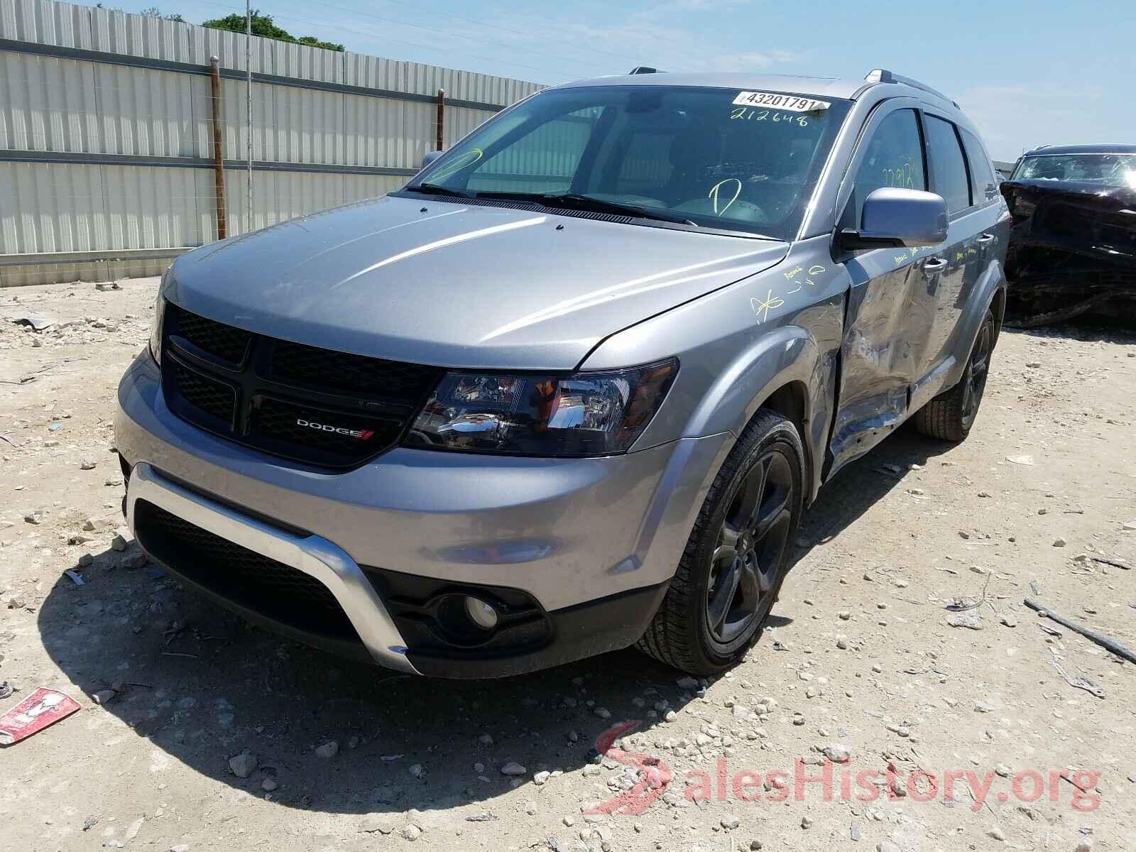 3C4PDCGBXLT212648 2020 DODGE JOURNEY