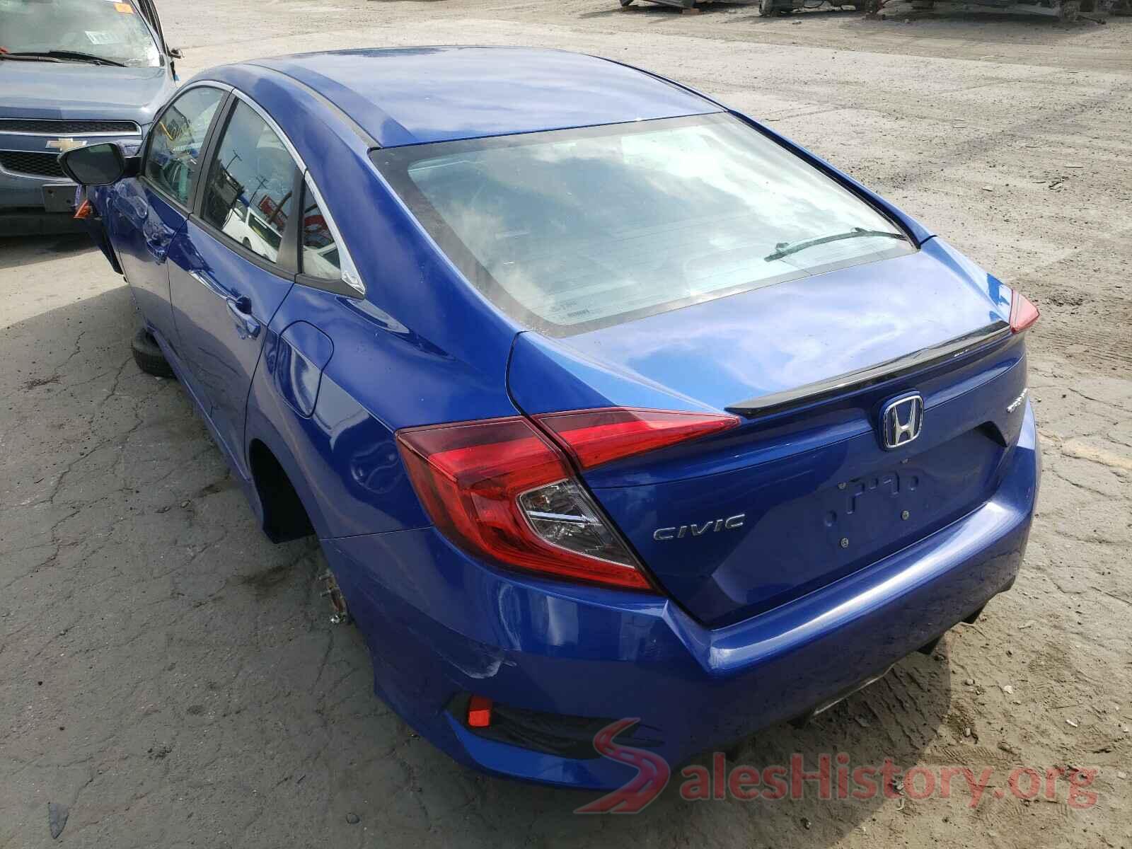 2HGFC2F83KH532921 2019 HONDA CIVIC