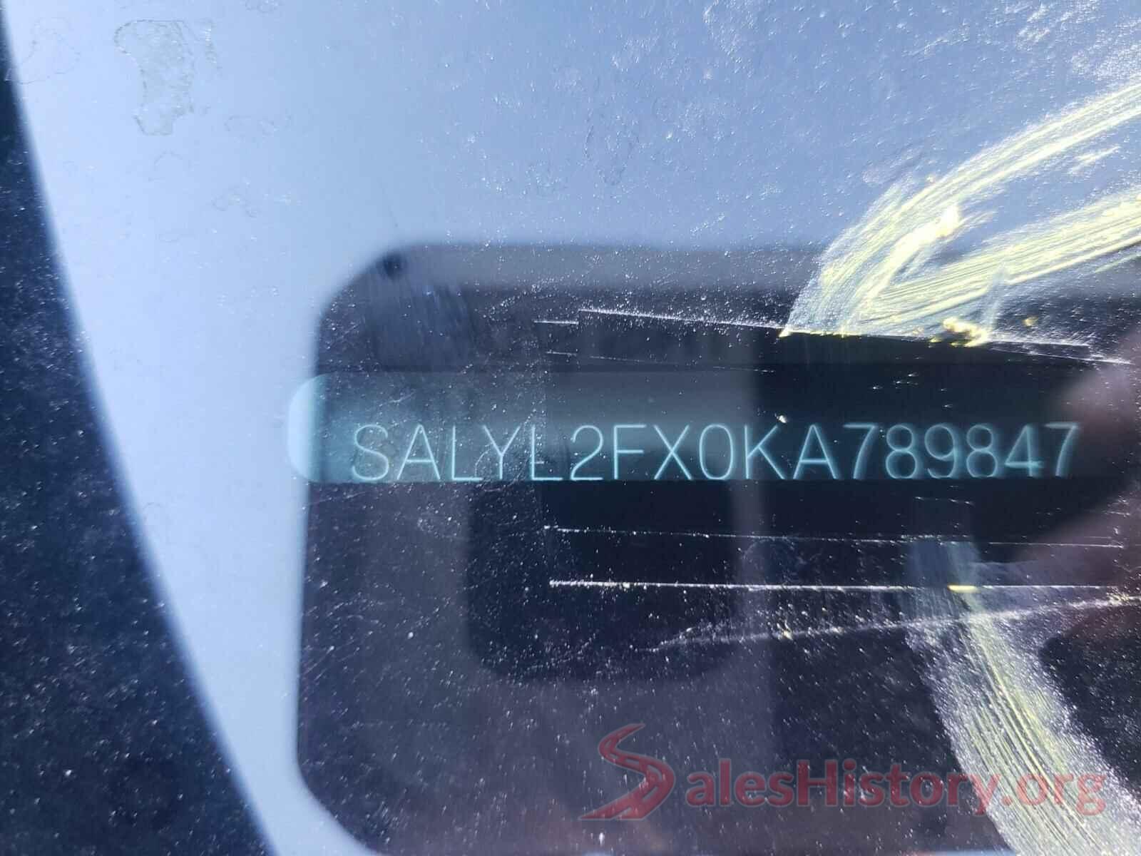 SALYL2FX0KA789847 2019 LAND ROVER RANGEROVER