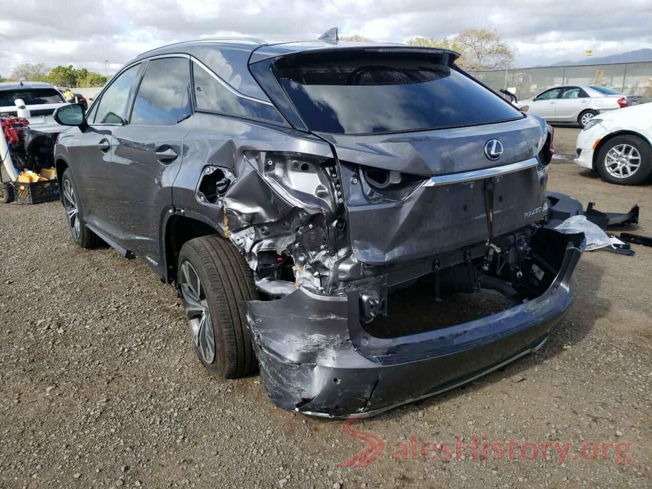 2T2HGMDA3MC067143 2021 LEXUS RX450