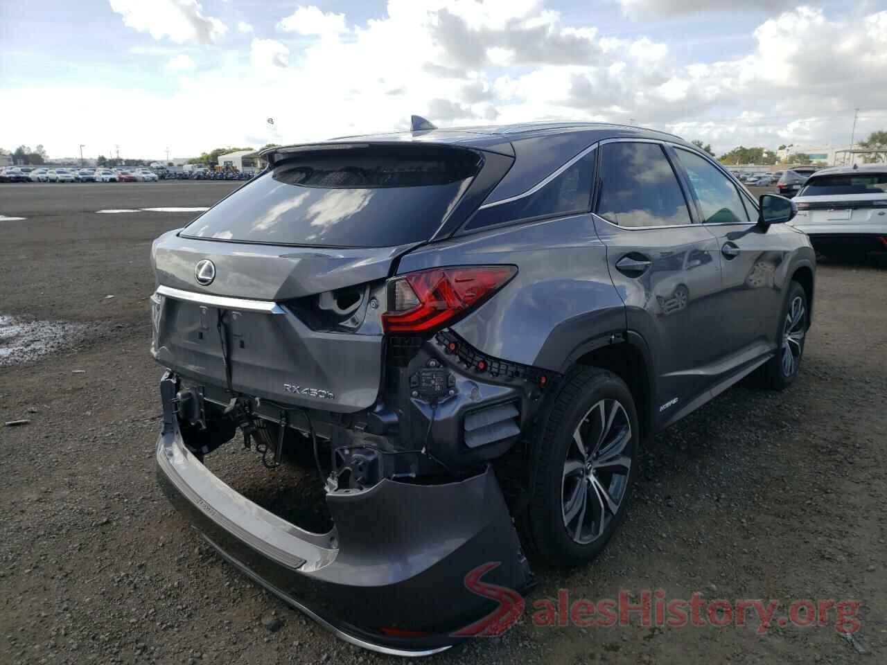 2T2HGMDA3MC067143 2021 LEXUS RX450