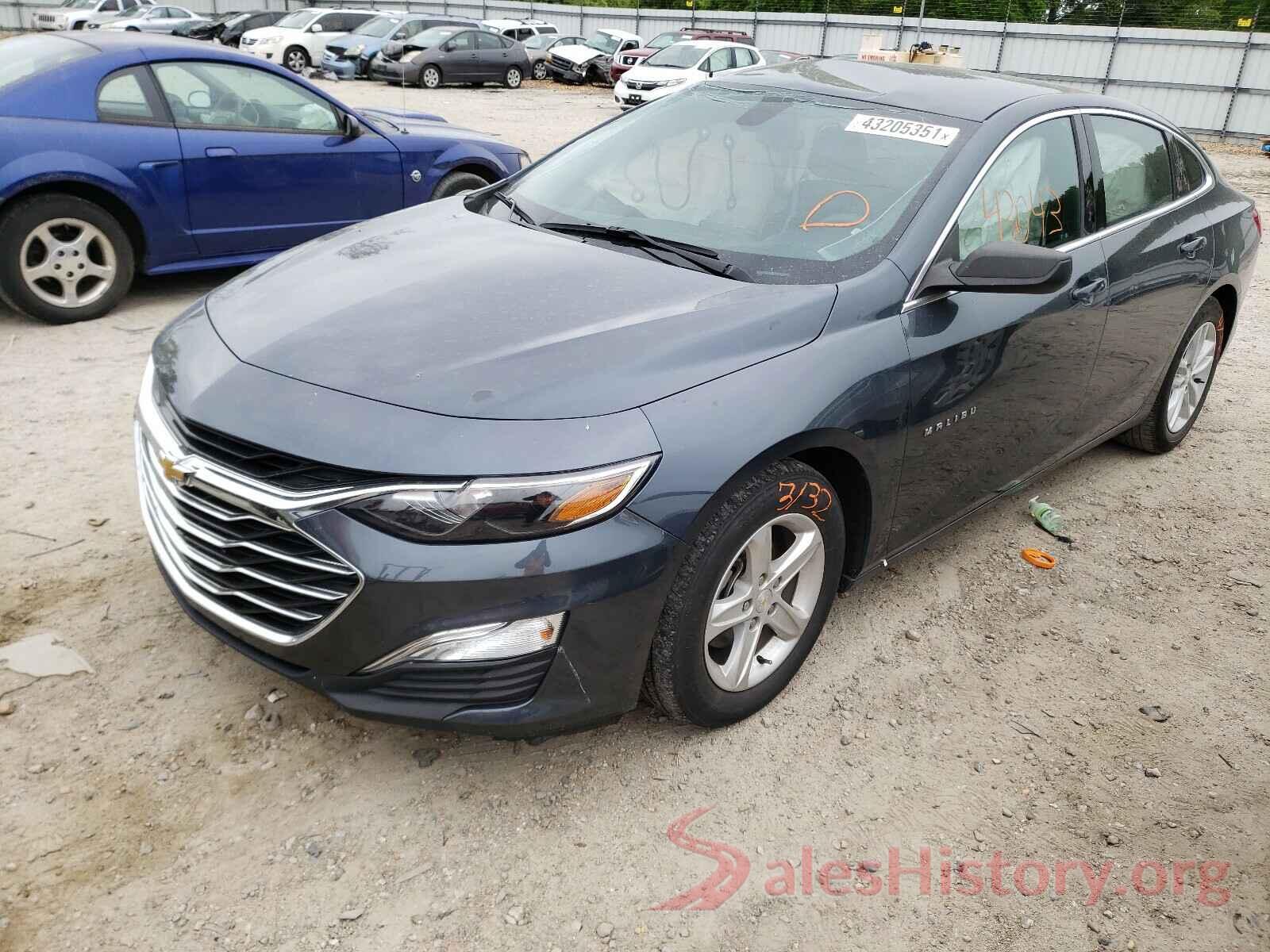 1G1ZB5ST3KF188382 2019 CHEVROLET MALIBU