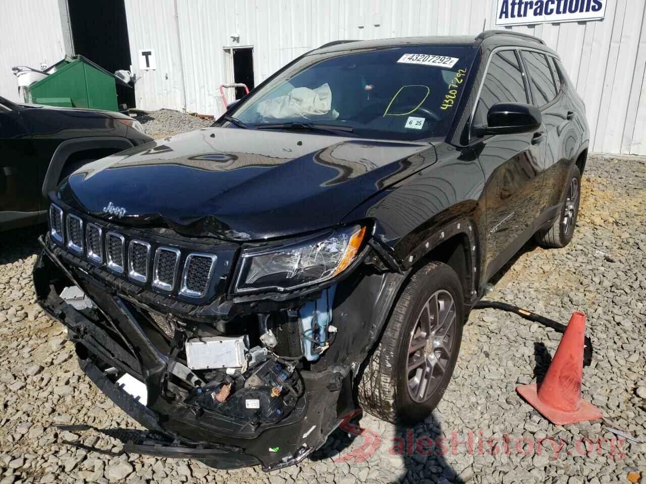 3C4NJDBB9LT217952 2020 JEEP COMPASS