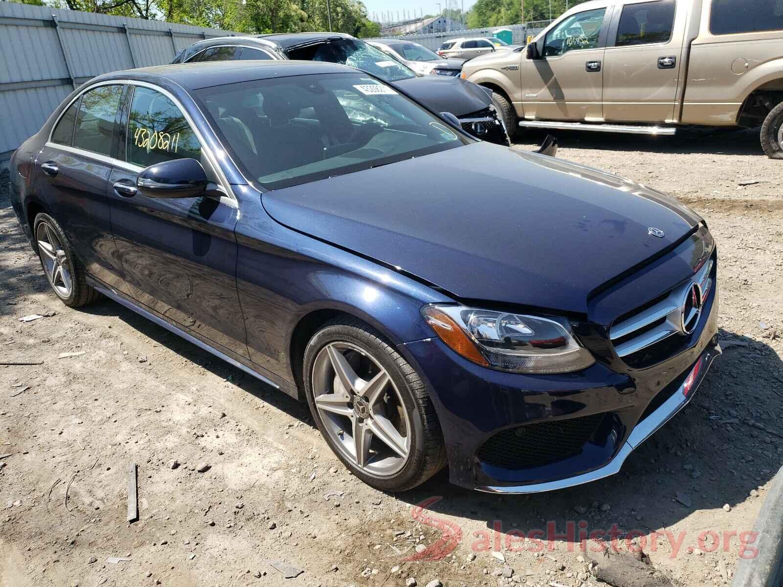 55SWF4KB7JU261772 2018 MERCEDES-BENZ C CLASS