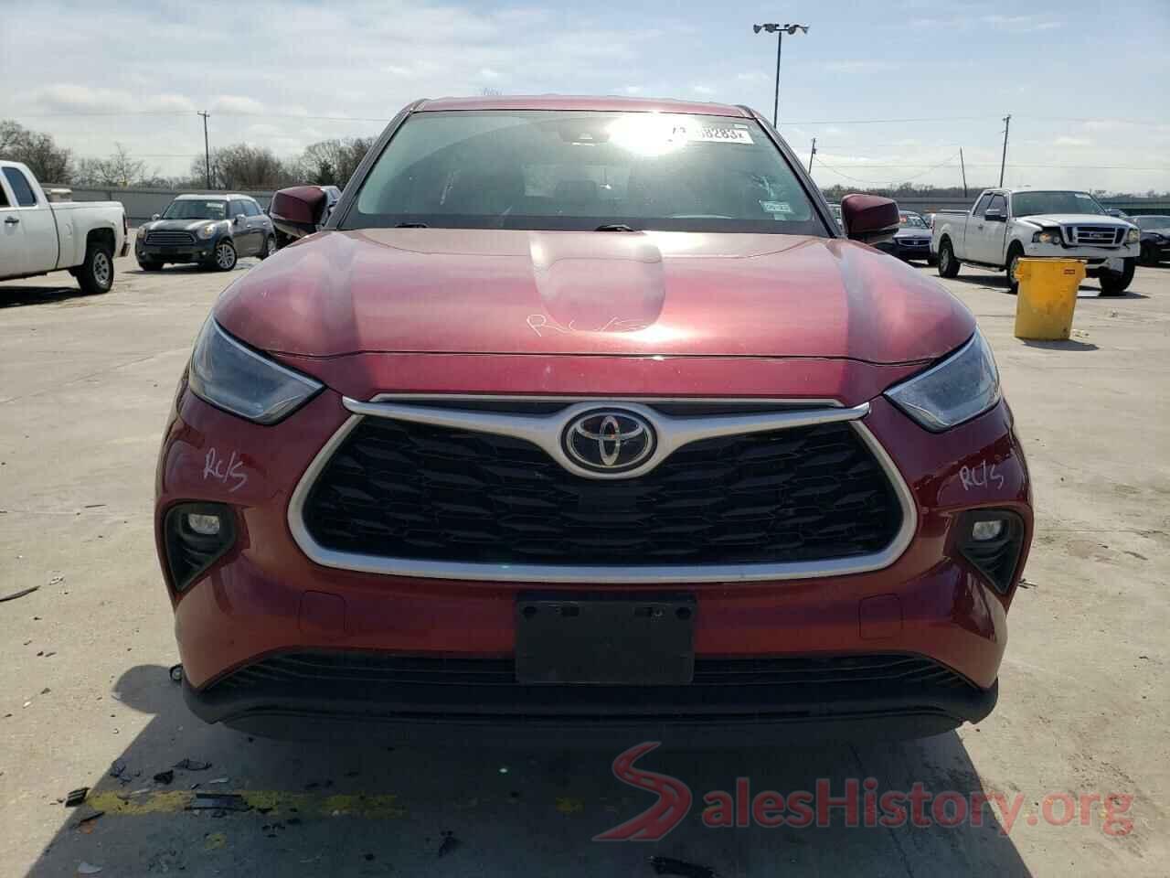 5TDZZRAH5MS532031 2021 TOYOTA HIGHLANDER