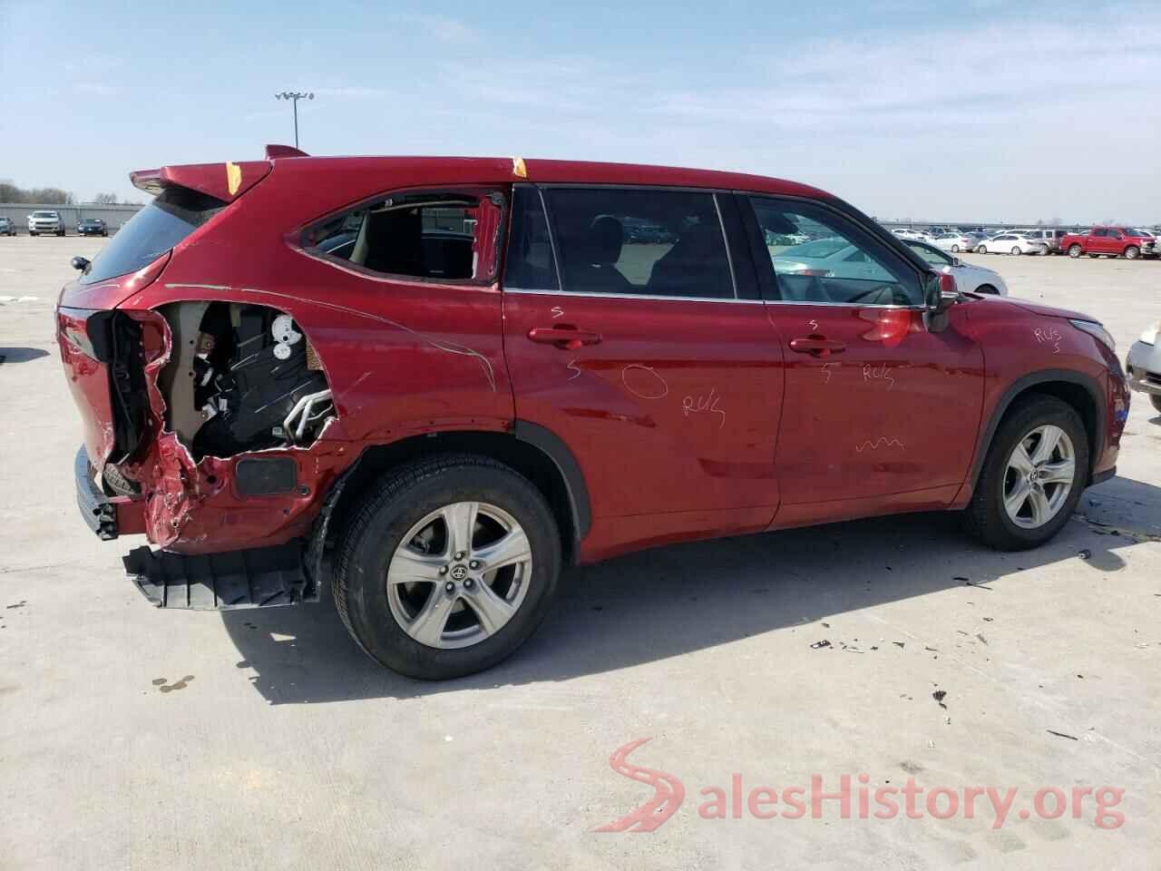 5TDZZRAH5MS532031 2021 TOYOTA HIGHLANDER