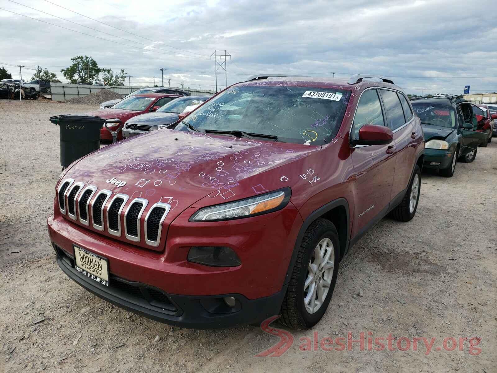 1C4PJLCB9HW604682 2017 JEEP CHEROKEE