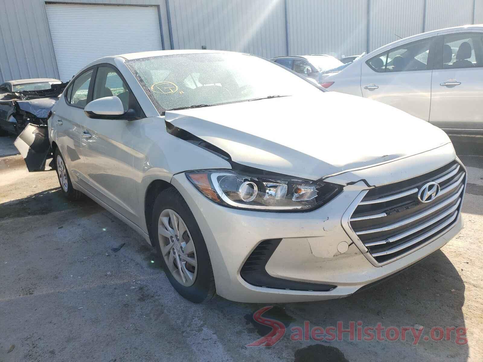 KMHD74LF1HU071437 2017 HYUNDAI ELANTRA