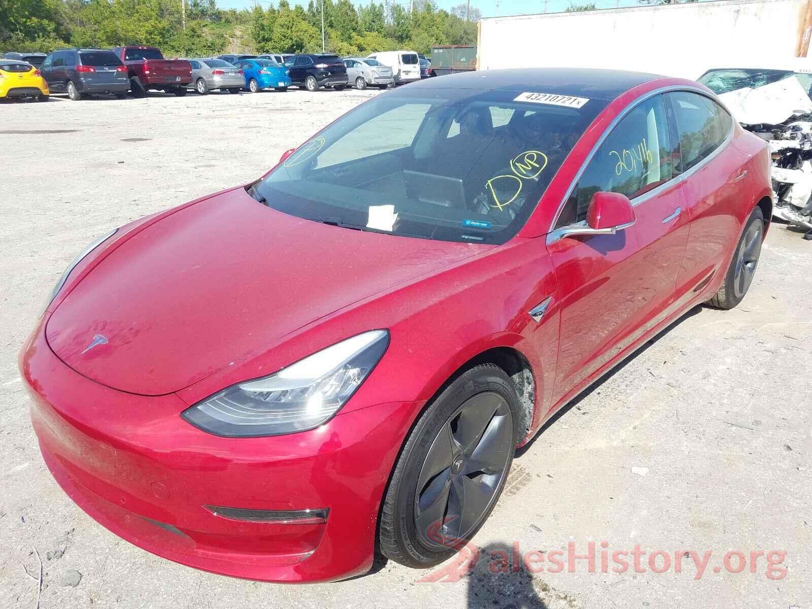 5YJ3E1EB7KF387259 2019 TESLA MODEL 3