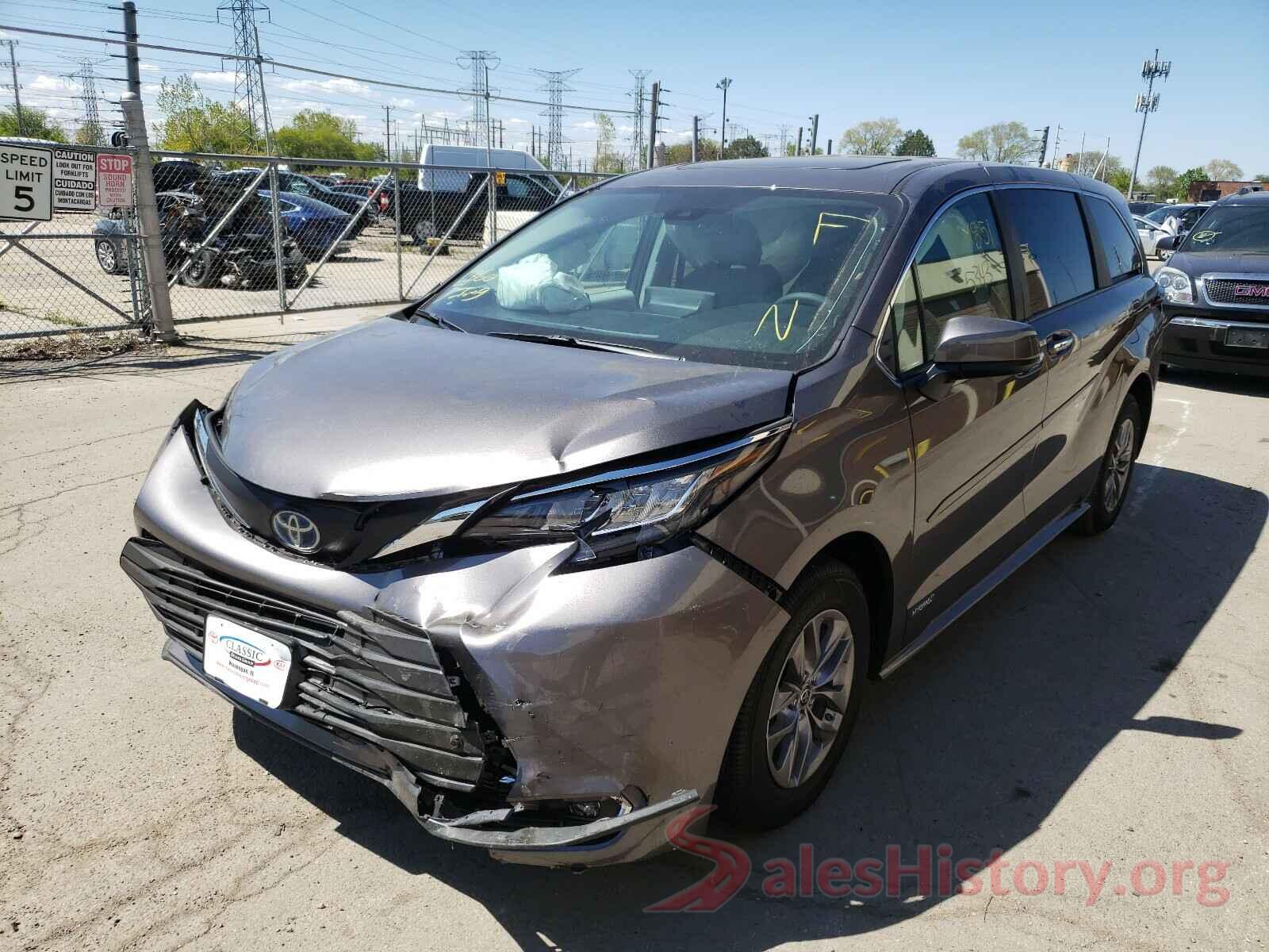 5TDYRKEC4MS008788 2021 TOYOTA SIENNA