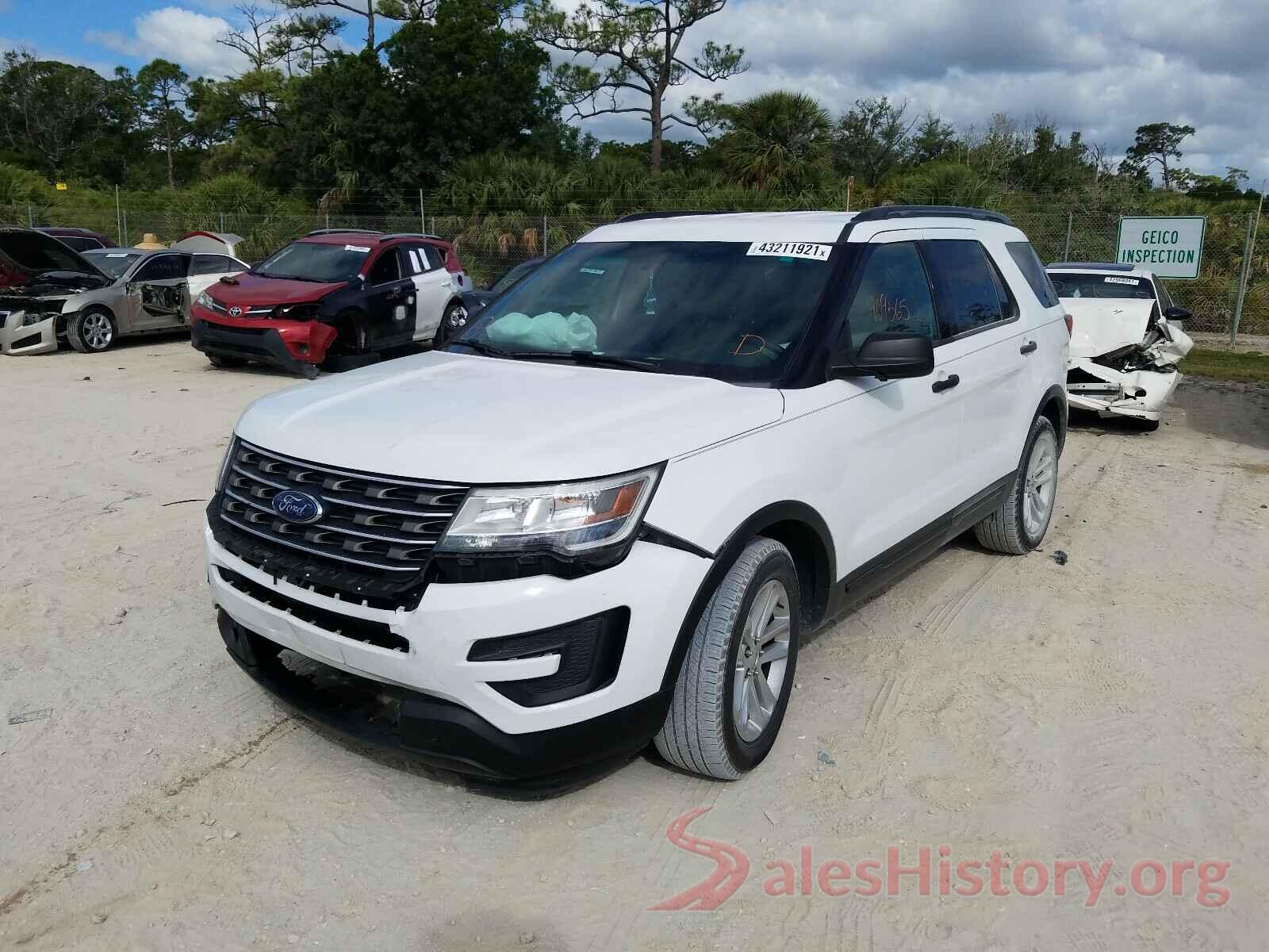 1FM5K7B88HGA07997 2017 FORD EXPLORER