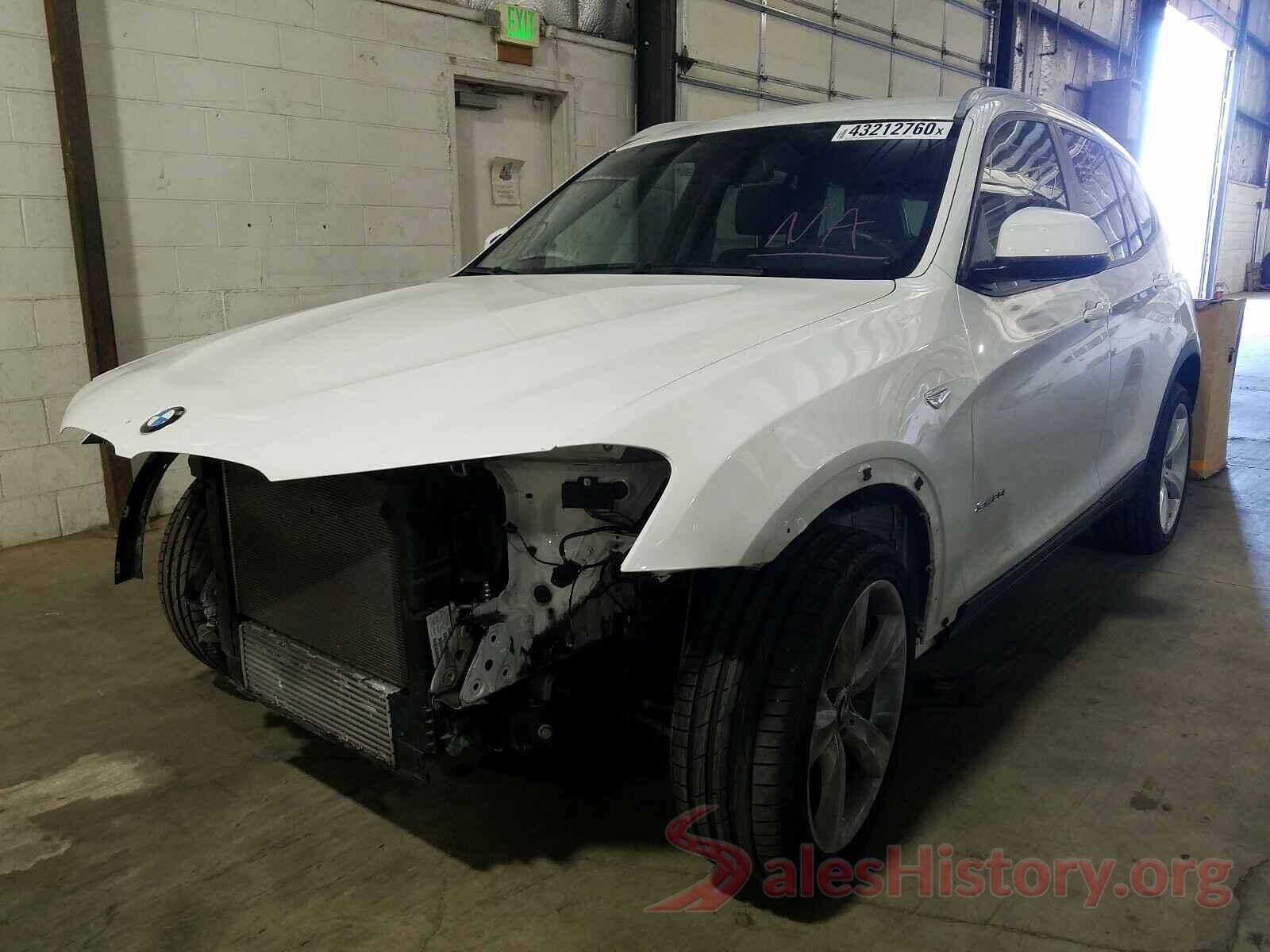 5UXWZ7C37H0V91372 2017 BMW X3