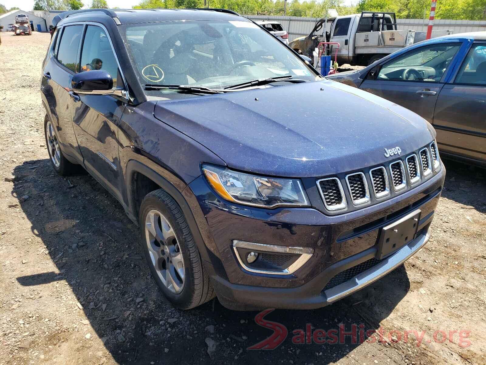 3C4NJDCB3LT146729 2020 JEEP COMPASS