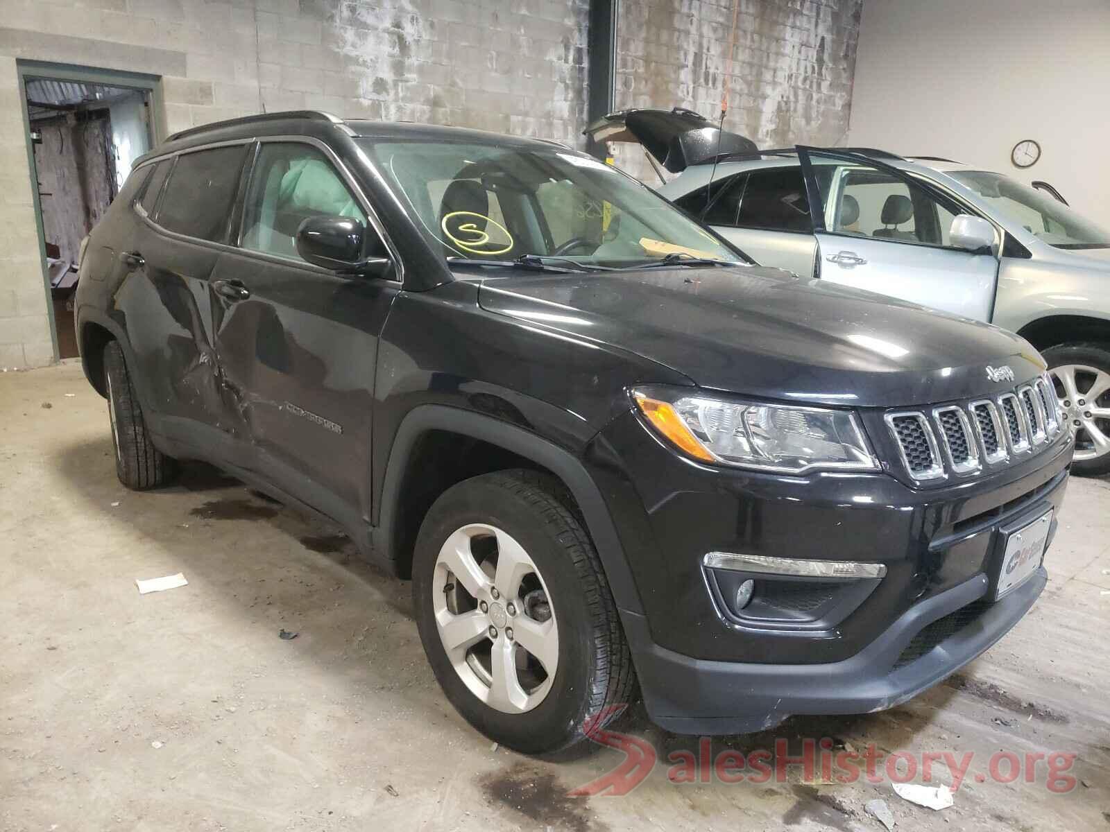 3C4NJDBB2JT169207 2018 JEEP COMPASS