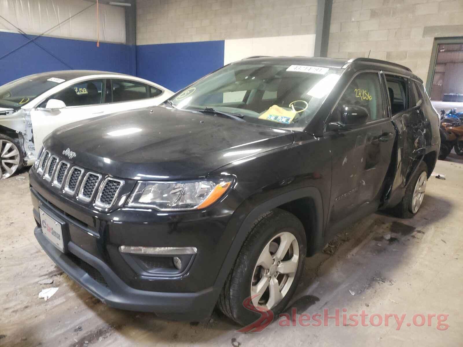 3C4NJDBB2JT169207 2018 JEEP COMPASS