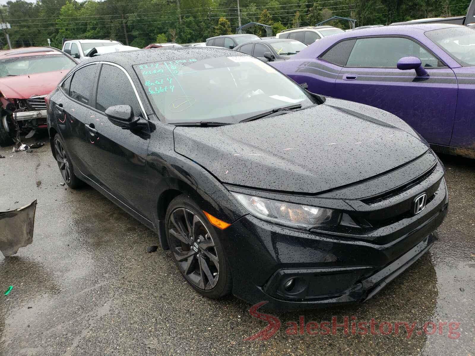 2HGFC2F86KH605862 2019 HONDA CIVIC