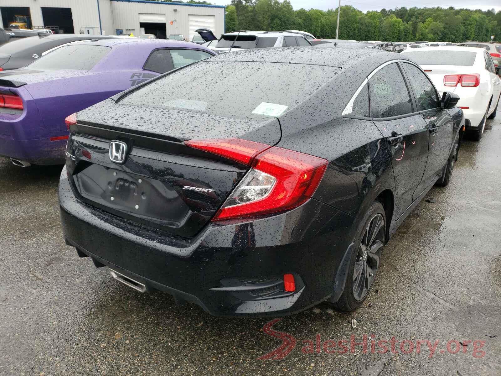 2HGFC2F86KH605862 2019 HONDA CIVIC