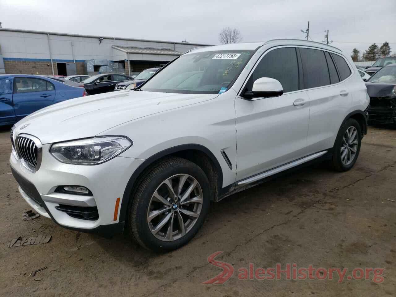 5UXTR9C56KLR10279 2019 BMW X3