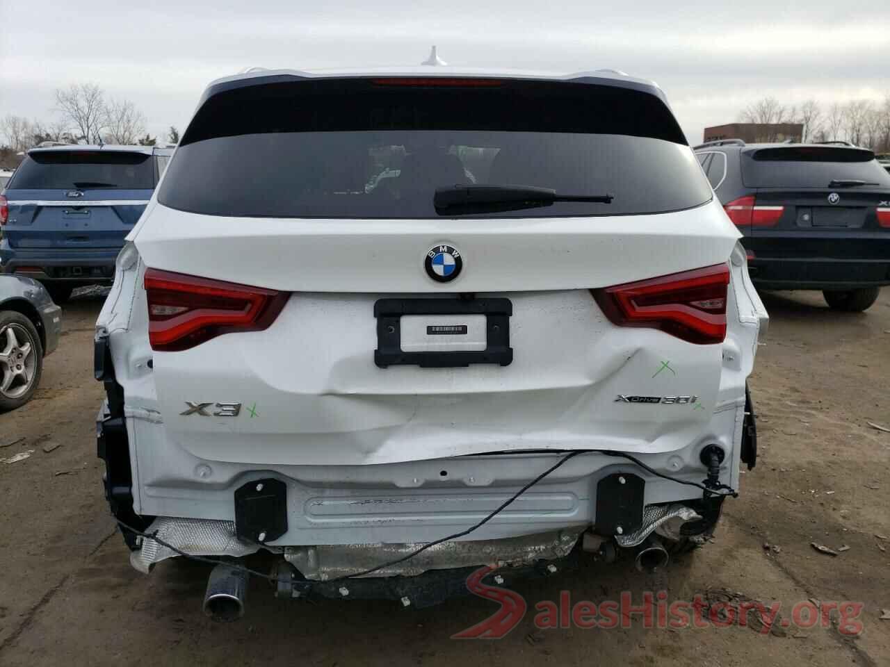 5UXTR9C56KLR10279 2019 BMW X3